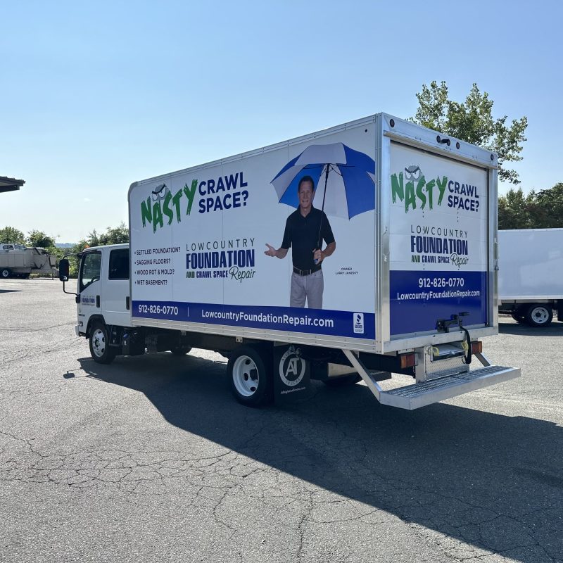 Commercial Truck Wrap in CT